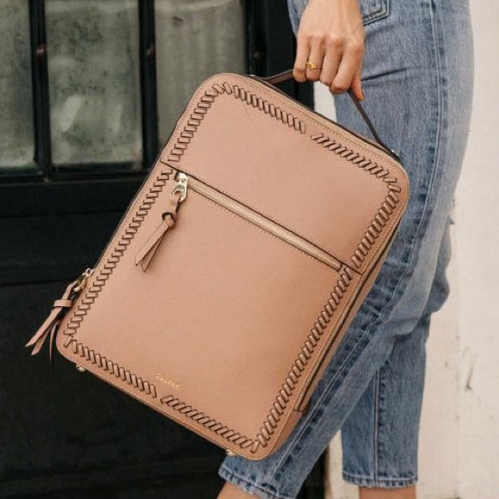 Kaya 15 inch Laptop Backpack in Caramel - Picture 2 of 10